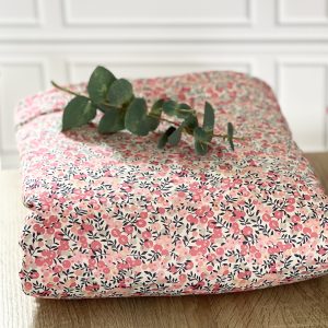 Couverture molletonnée pour bébé en tissu Liberty Wiltshire