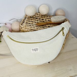 Sac banane velours – Image 5