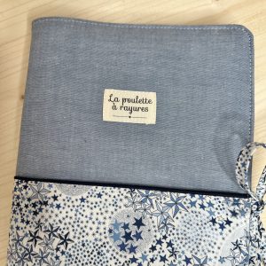 Protège-carnet de santé Liberty Adeladja bleu – Image 2